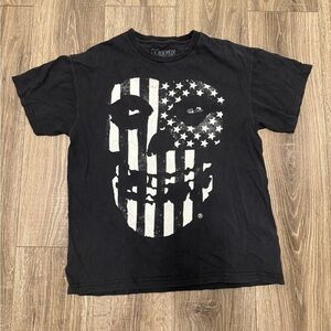 Vintage MISFITS Faded Black T Shirt 2014 Cinder Block Punk M